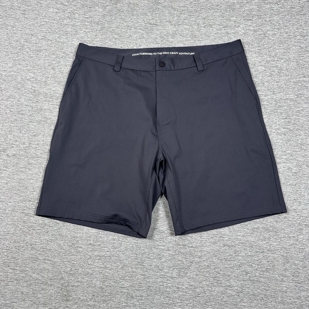 Rhone Shorts Mens Size 38 Gray Commuter 9'' Performance Stretch Golf Chino